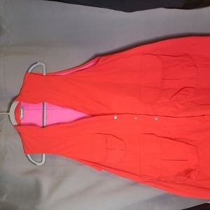 Alembika long vest Red sz. s